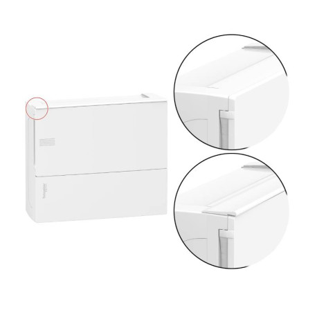 Kit IP41 pour mini coffret Pragma en saillie Schneider Electric - Blanc