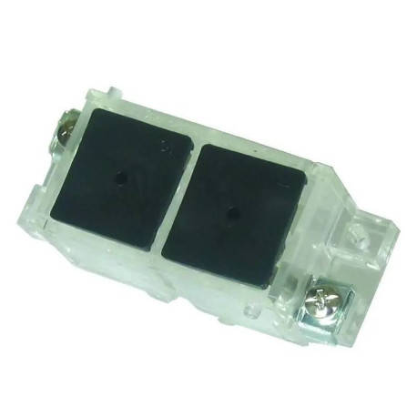 Contact double Urmet - pour plaques à boutons série 655 2 ou 4 rangées - 6mm