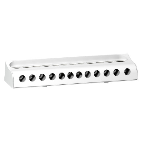 Barrette de neutre Linergy DS Schneider Electric - 125A - 12 trous - Pour répartiteur à vis