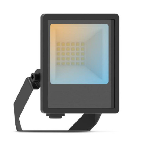 Projecteur extérieur LED Lumos Lite Miidex - 20W - 3000/4000/6000K - IP65 - Noir
