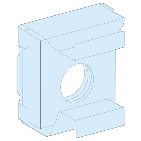 Lot de 20 écrous clipsables sur montant fonctionnel PrismaSeT G Active Schneider Electric - M6