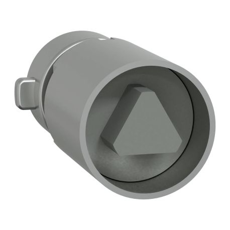 Bloc avec insert combinaison triangle mâle 8mm Schneider Electric - Pour coffret PrismaSet G et P