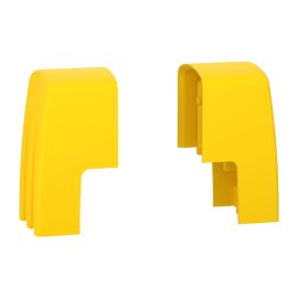 Lot de 10 flasques latérales pour peigne 2P Linergy FH Schneider Electric - Jaune