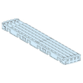 Jeu de barres isolées Linergy BW Schneider Electric - 125A - 3P - L.45cm