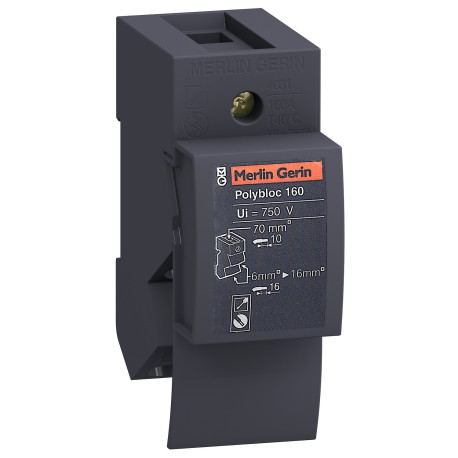 Répartiteur Linergy DX Schneider Electric - 1P - 160A