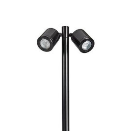 Spot extérieur sur piquet SL230 Mains Indigo - 11,4W - 3000K - Noir