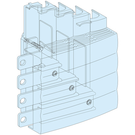 Bloc d'alimentation NS-INS250 PrismaSeT G Active Schneider Electric - Haut