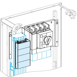 Bloc d'alimentation INV-INS 320-400 Linergy Schneider Electric - Vertical (vers Linergy BW)