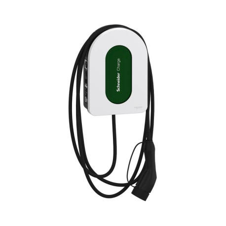 Schneider Charge - Borne de recharge Schneider Electric - Mode 3 - Connectable - 7,4 à 22kW - 1P/3P+N - IP55