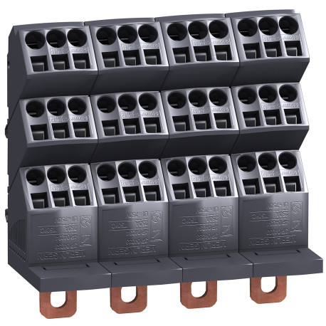 Répartiteur NSX Linergy DP Schneider Electric - 4P - 250A - 27 connexions