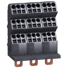 Répartiteur NSX Linergy DP Schneider Electric - 3P - 250A - 21 connexions