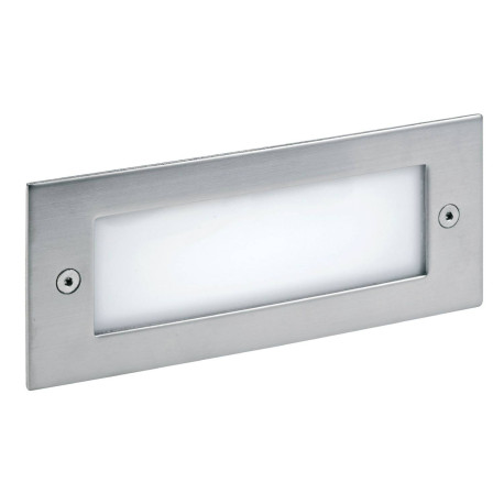 Spot LED encastré mural DINO Aric - 1.5W - 5000K - 40Lm - IP54 - Alu anodisé/ Inox