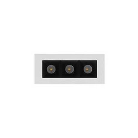 Spot encastré basse luminance Dots Indigo - L.102mm - 6W - 3000K - Dimmable - Blanc mat