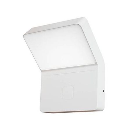 Applique murale extérieure Luxi 175 Sensor Indigo - 9W - 3000k - Détecteur de mouvement - Blanc
