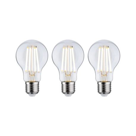 Pack de 3 ampoules LED Eco-Line Paulmann - E27 - 4W - 840LM - 4000K