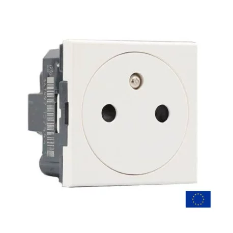 Legrand 278111L - Prise 2P+T Mosaic surface - EU - Eclips de protection - Blanc