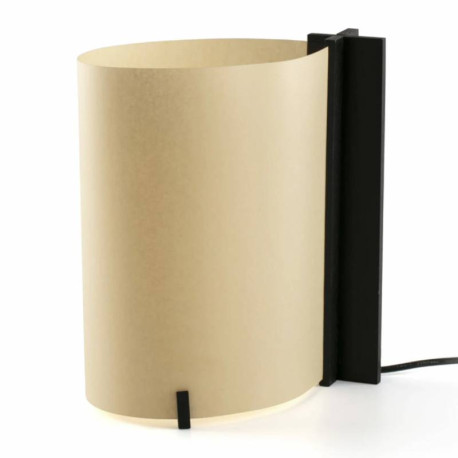 Lampe de table CATA Faro - Papyrus/Frêne noir