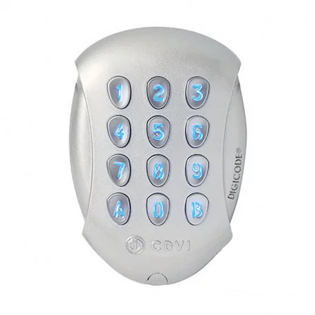 Digicode KCIEN en INOX rétro éclairé, 2 relais CDVI | Leroy Merlin Digicode KCIEN en INOX rétro éclairé, 2 relais CDVI | Leroy Merlin