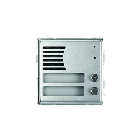 Module micro-HP Sinthesi 2 Urmet - 2 boutons - pour plaque à touche d'appel - Aluminium