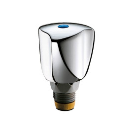 Tête universelle à clapet Delabie - 18/150 - H.32mm max - Chromé