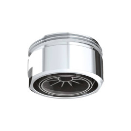 Lot de 2 brise-jets étoiles Delabie - Sans grille - M24/100 - Chromé