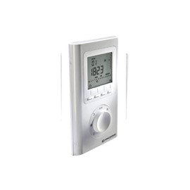 Thermostat électronique programmable Giacomini - 230V - IP30 - Blanc