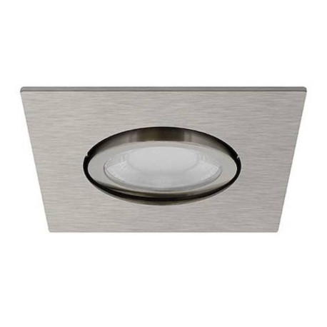 Spot LED Bora SDX EVO Indigo - Carré - 7W - Dimmable - Orientable - Nickel satiné