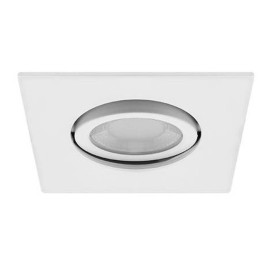 Spot LED Bora SDX EVO Indigo - Carré - 7W - Dimmable - Orientable - Blanc mat