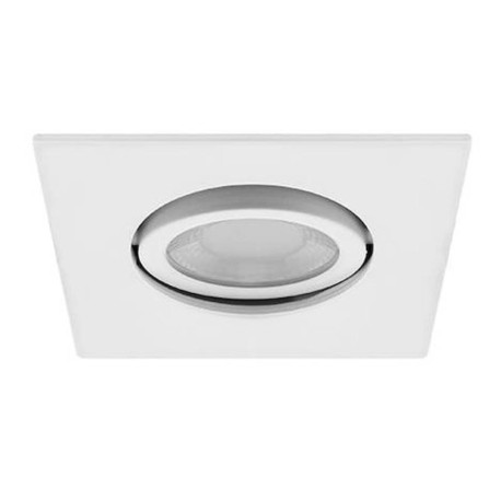 Spot LED Bora SDX EVO Indigo - Carré - 7W - Dimmable - Orientable - Blanc mat