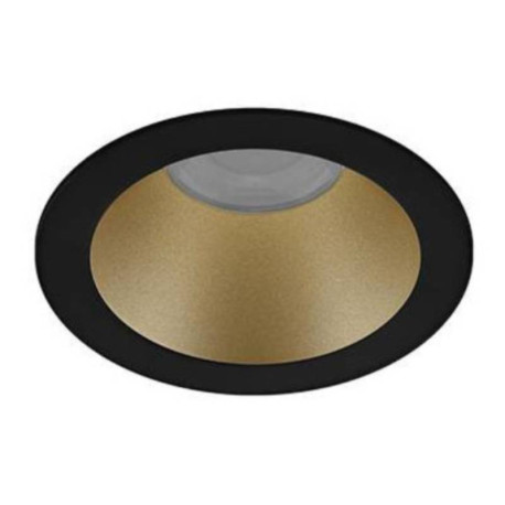 Spot LED Bora RDH EVO Indigo - 7W - Basse luminance - Dimmable - Noir/laiton