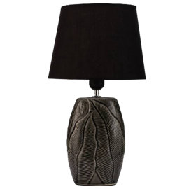 Lampe à poser Midnight Dream Pauleen - E27 - 20W - Noir/Gris