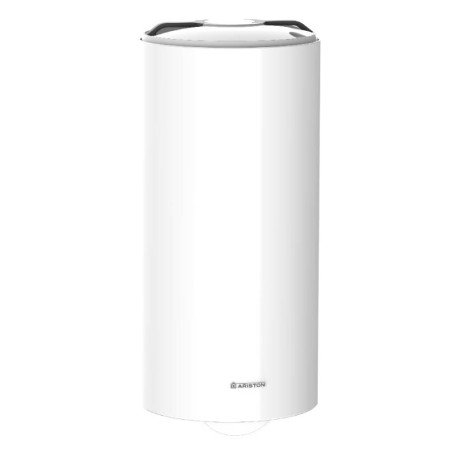 Chauffe-eau électrique vertical INITIO XPERT Ariston - Ø 560mm - 100 L - Mural - 1200W - Blanc