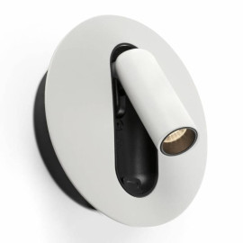 Applique liseuse avec USB C Timit Faro - Blanc