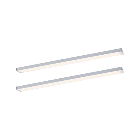 Éclairage sous-meubles LED Inline Paulmann - Kit d'extension - 2x4W - L.350mm - Chrome mat