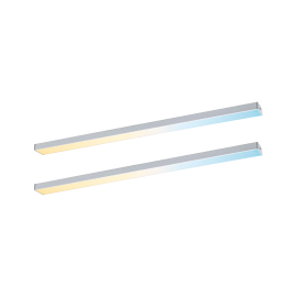Éclairage sous-meubles LED Inline Paulmann - Kit d'extension - Dimmable - 2x4W - L.350mm - Chrome mat