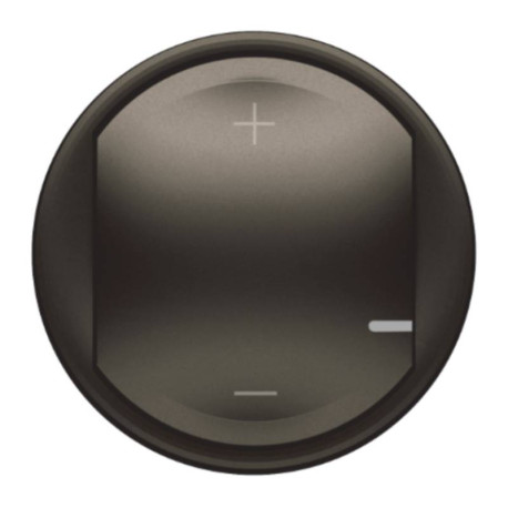 Enjoliveur pour variateur Céliane Legrand - 2 fils sans neutre - Graphite
