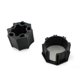 Kit adaptateurs moteur à tête étoile Delta Dore - 1 roue/ 1 couronne - Pour tube Octo 60