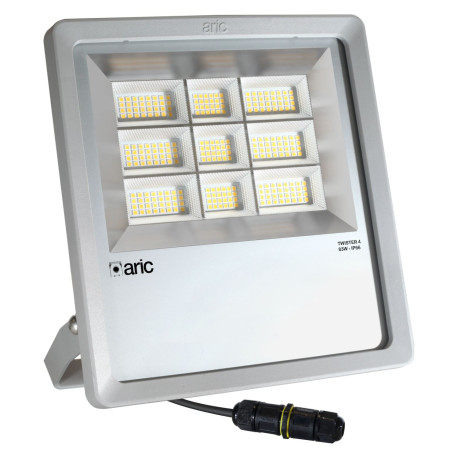 Projecteur extérieur LED TWISTER 4 Aric - 83W - 3000K - Gris