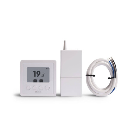Thermostat d'ambiance radio/pile Tywell 2050 Delta Dore - Pour chauffage/ rafraichissement + occultants