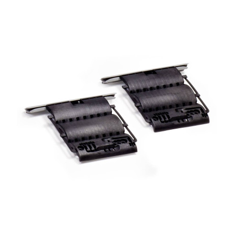 Lot de 2 verrous de fixation rigides OctoClick Delta Dore - Pour tubes Octo 60