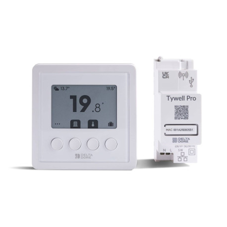 Gestionnaire bioclimatique des occultants Tywell Starter Delta Dore - Blanc