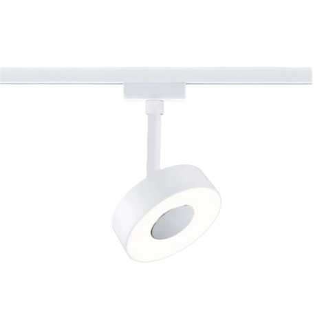 Spot LED sur rail Circle URail Paulmann - 5W - Dimmable - 4000K - Blanc