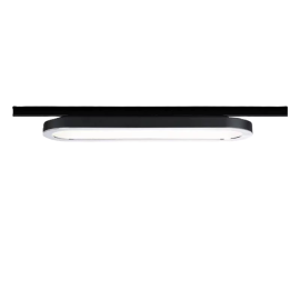 Panneau LED Loop URail Paulmann - 2700K - 7W - Noir mat/ chromé