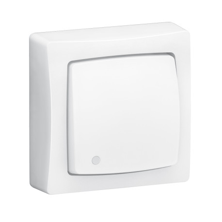 Transformeur simple 3 en 1 Legrand - Interr. Va-et-vient ou Poussoir - 10AX - Blanc