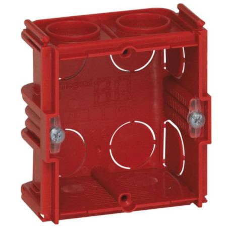 Lot de 100 boîtes de maçonnerie Distribox Legrand - 1 poste - Prof. 40mm
