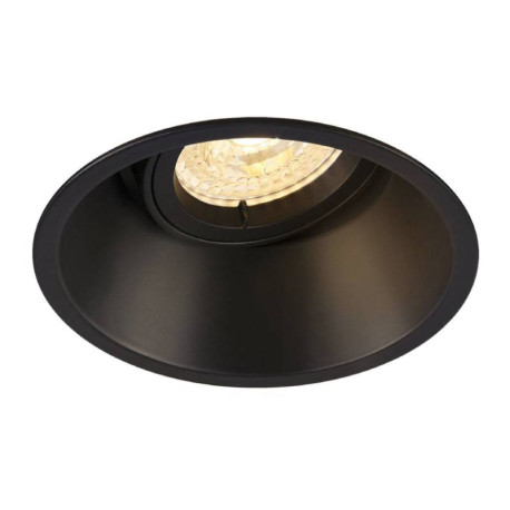 Spot orientable HORN-T SLV - GU10/QPAR51 - 25W - Basse luminance - Noir
