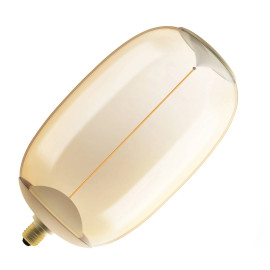 Ampoule Vintage 1906 Big Elipse Oval 42 Ledvance - E27 - 12W - 1800K - Plastique Ambre - Dimmable