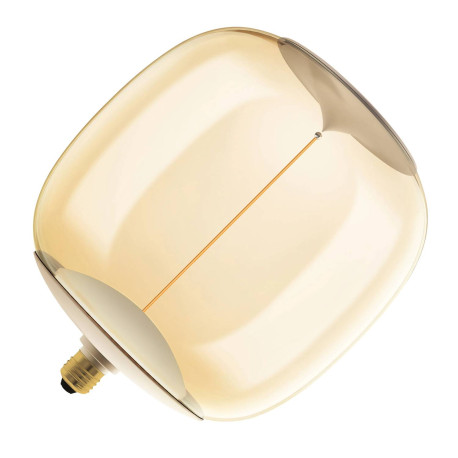 Ampoule Vintage 1906 Big Oval 45 Ledvance - E27 - 12W - 1800K - Plastique Ambre - Dimmable