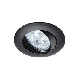 Spot encastré LUNAR-230 CX Aric - 50W - GU10 - Basculant - Sans lampe - Noir