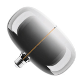 Ampoule Vintage 1906 Big Elipse 6 Ledvance - E27 - 4W - 1800K - Plastique Fumé - Dimmable